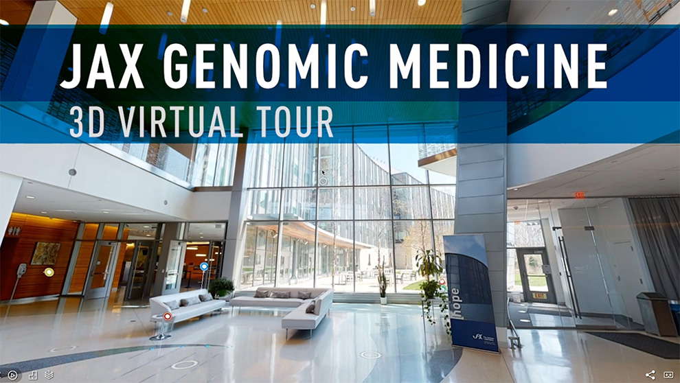 Take a 3D Virtual Tour of JAX Genomic Medicine