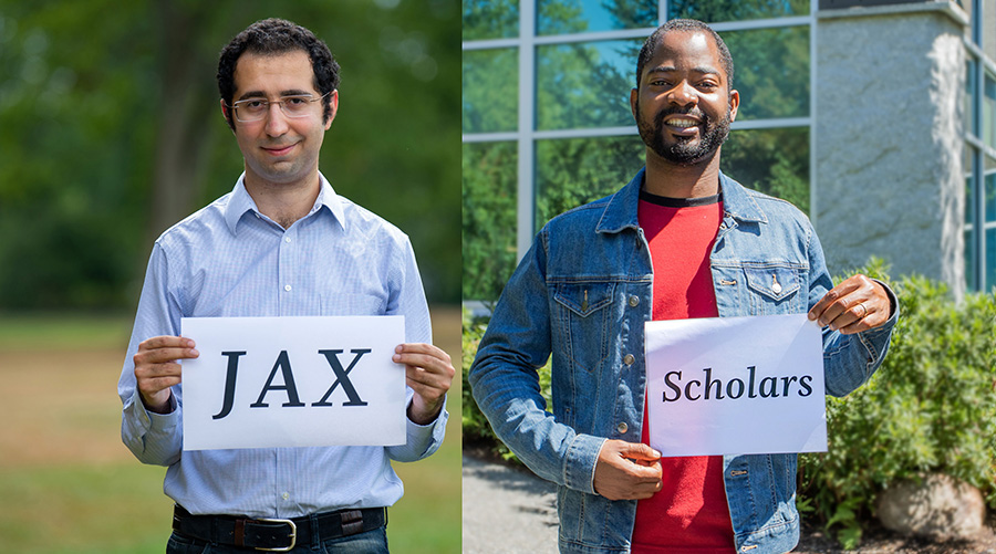 2020 JAX Scholars: Ali Foroughi pour and Raman Akinyanju Lawal
