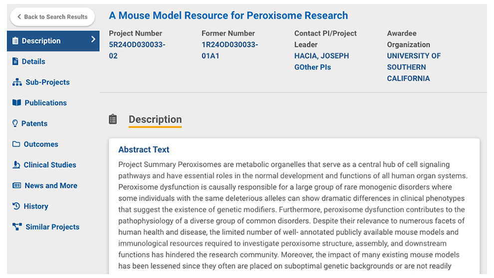 March zuberi new peroxisome research resource