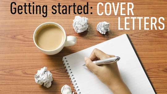 Getting Started: Cover Letters