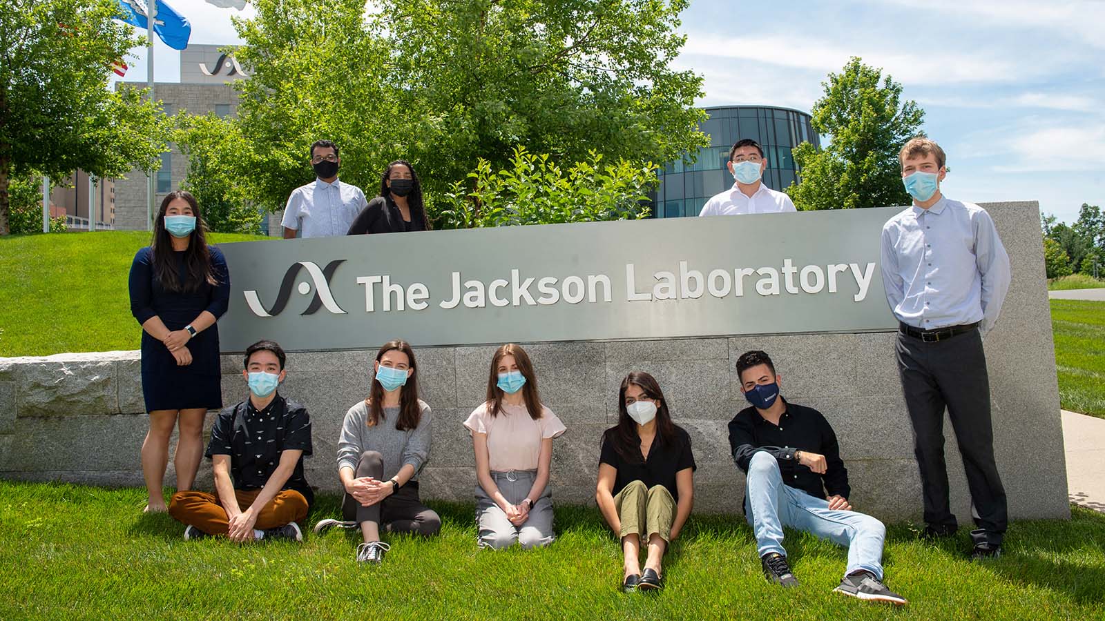 The Jackson Laboratory summer students for 2021